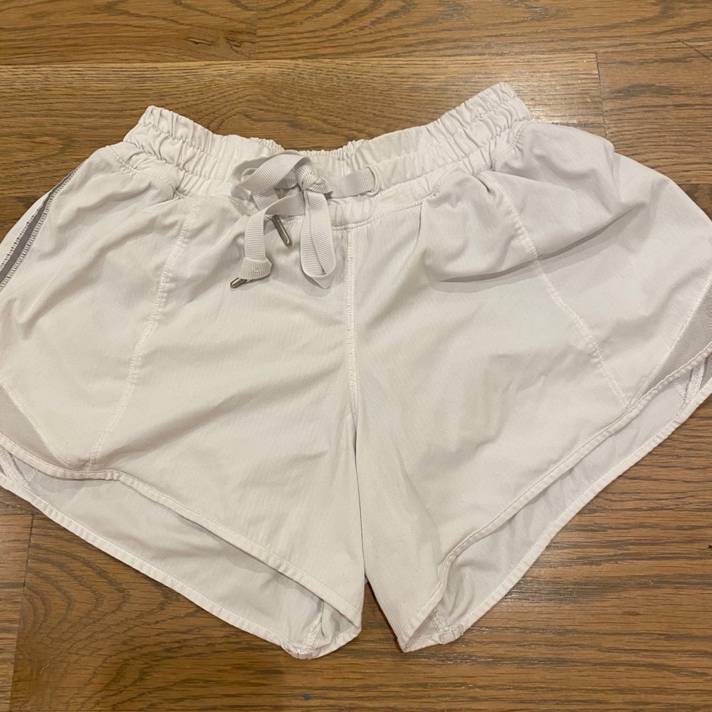 White hotty hot shorts